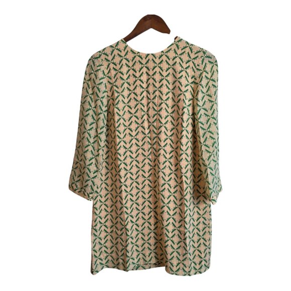 🔴Charlotte Taylor Women Dress Novality Grass Hopper Pattern Green‎ and yellow 2 - Picture 4 of 17